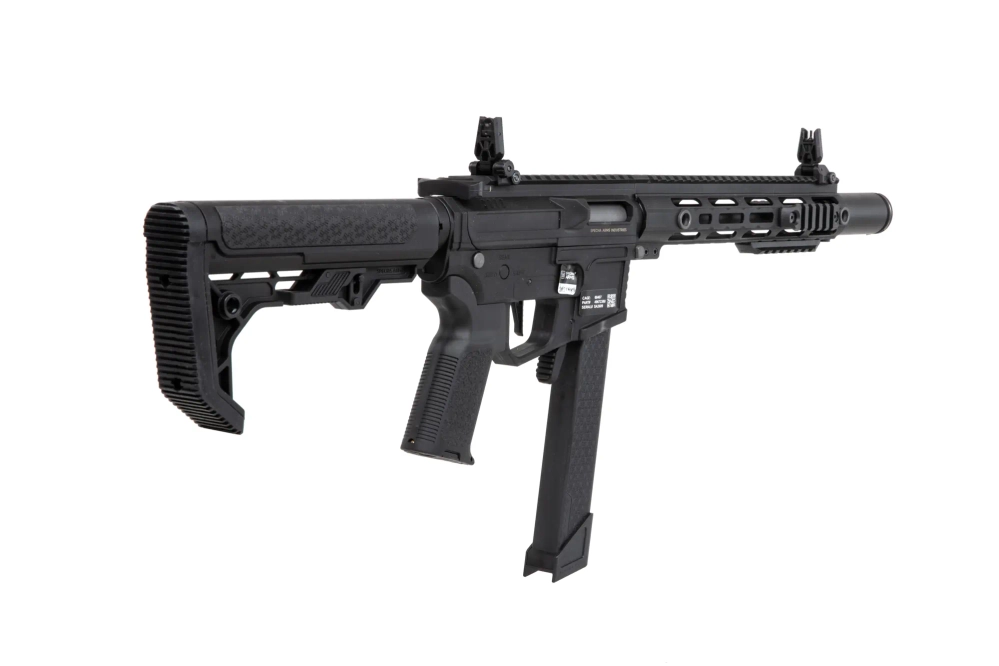 airsoft Specna Arms SA-FX02 FLEX™ HAL ETU™ Ametralladora Negra