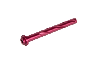 Duralové vodítko zámku LA Capa Customs TORNADO pro airsoftové zbraně TM Hi-Capa 4.3 Red