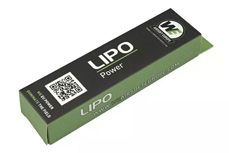 Batería LiPo 2600mAh 7.4V 20C - bipartita