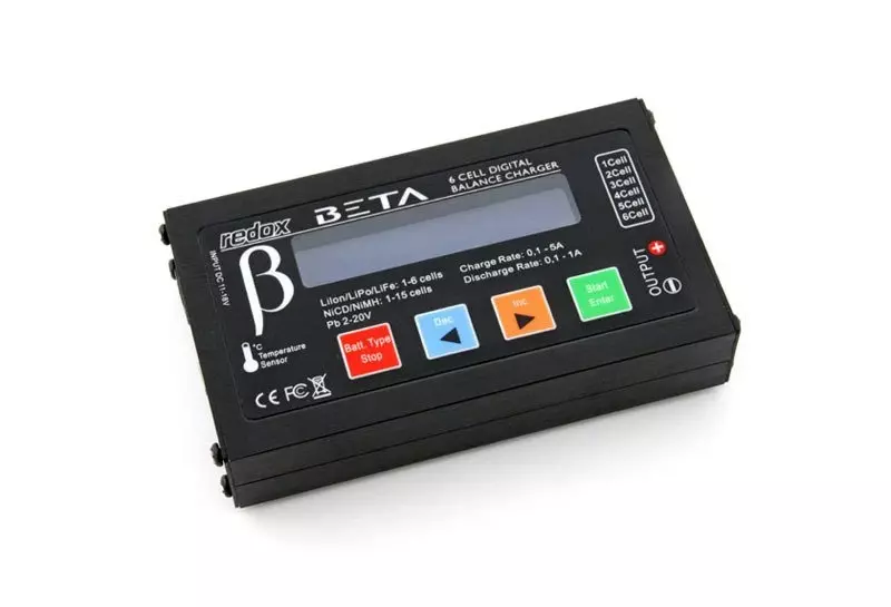 Redox BETA charger with AC charger