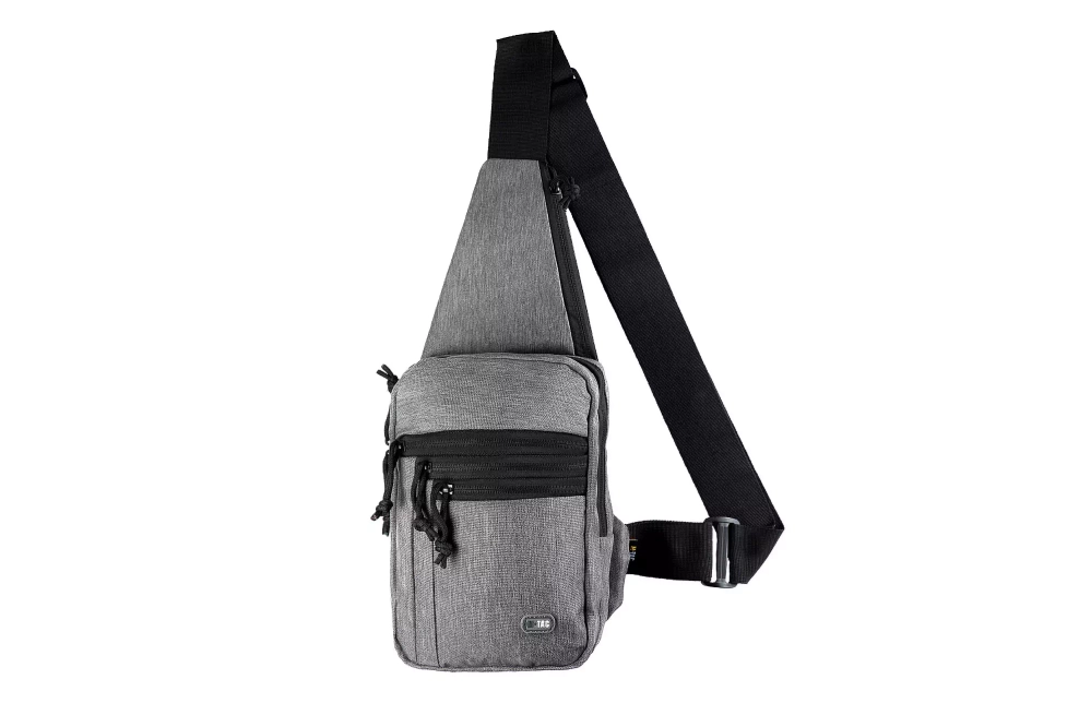 Sac-Holster sur l'épaule - Gris mélangé