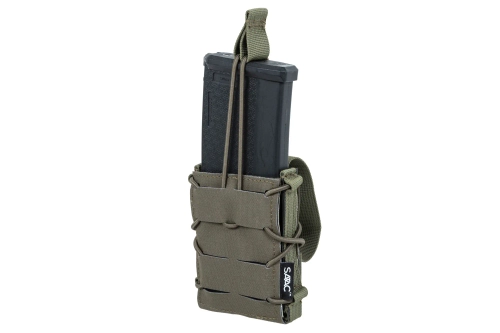 Pojedyncza ładownica typu Open Specna Arms Tactical na magazynki karabinowe Oliwkowa