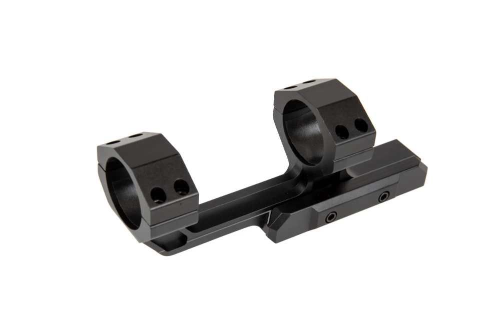 One-piece angled scope mount - Black