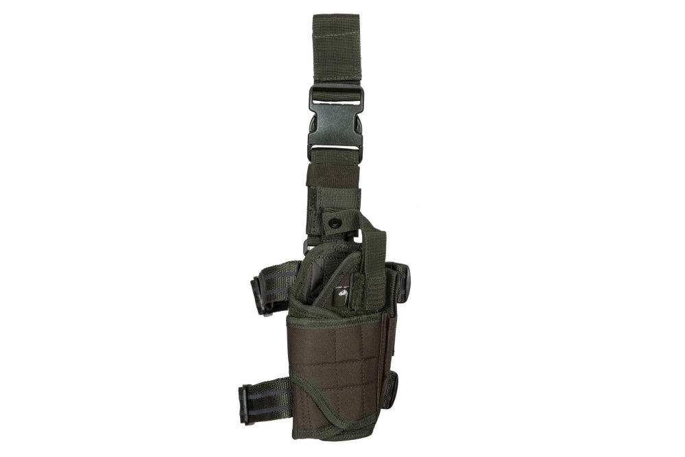 Réglable universel holster fémoral - olive