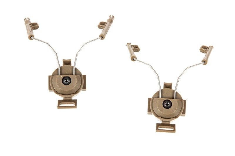 Zestaw 2 montaży do ochrony słuchu - tan