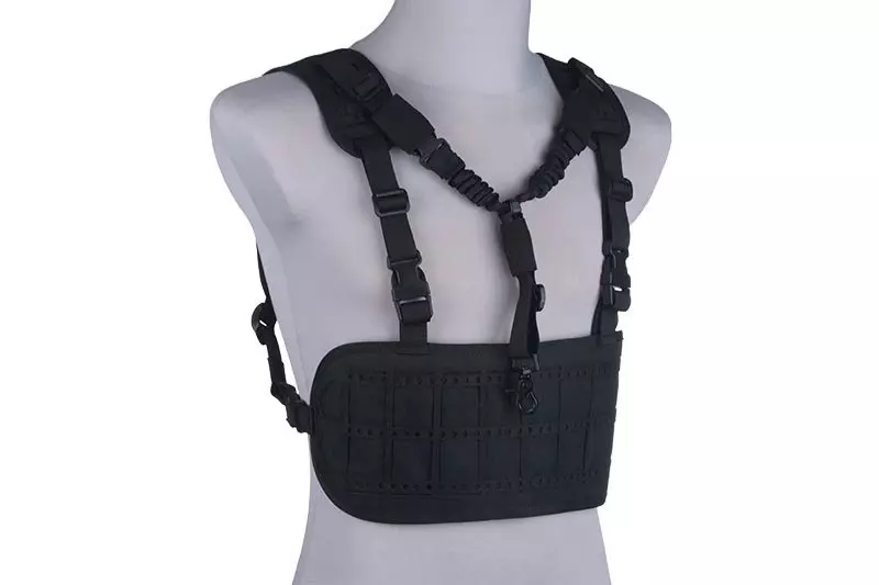 Gilet tactique Découpe laser dynamique - noir