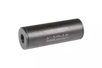 Stay 100 meters back Covert Tactical PRO 35x100mm silencer