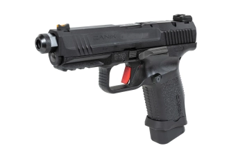 Cybergun x SAI Canik TP9 Elite Combat Green Gas airsoft Pistol Black