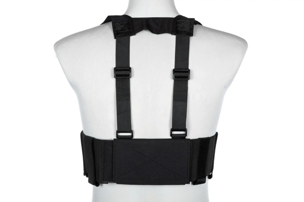 Nízkoprofilová chest rig - černá