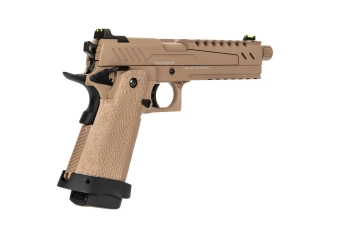 Airsoft pistole Hi-capa 5.1 Split Slide - opálení