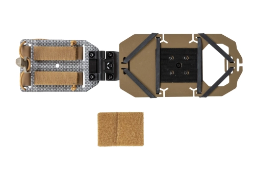 Wosport MB-04 Bruine draaibare telefoonhouder