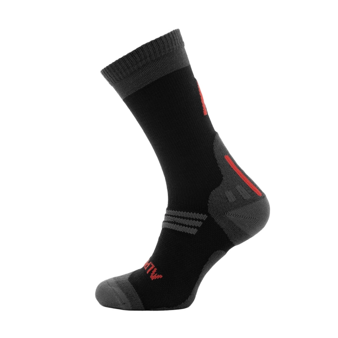 Merino Coolmax trekové ponožky Alpinus Valletto 35-38 Black