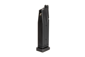 Chargeur green gas 28 balles pour répliques JW 3 TTI Combat Master