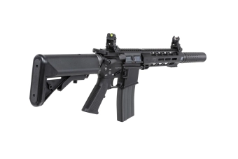 Karabina airsoft SRC DUAL POWER SR4 ZAROS-S GBB se zásobníkem na green gas