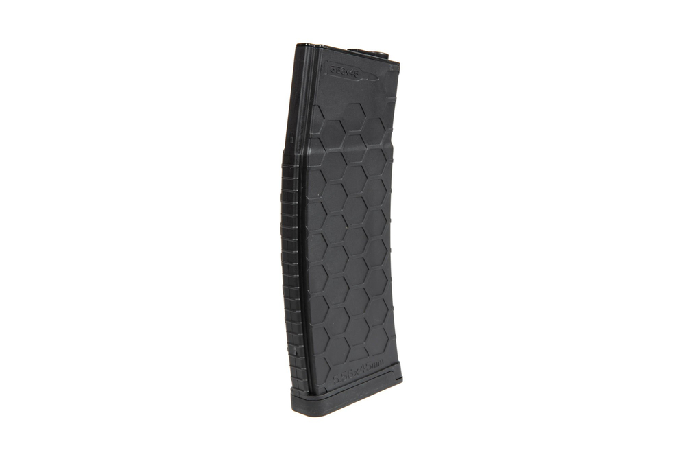Long chargeur mid-cap 200 billes pour répliques M4/M16 - noir