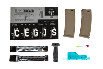 Airsoft rifle Specna Arms Daniel Defense® MK18 SA-P26 Prime™ Aster II ETU with brushless motor Chaos Bronze