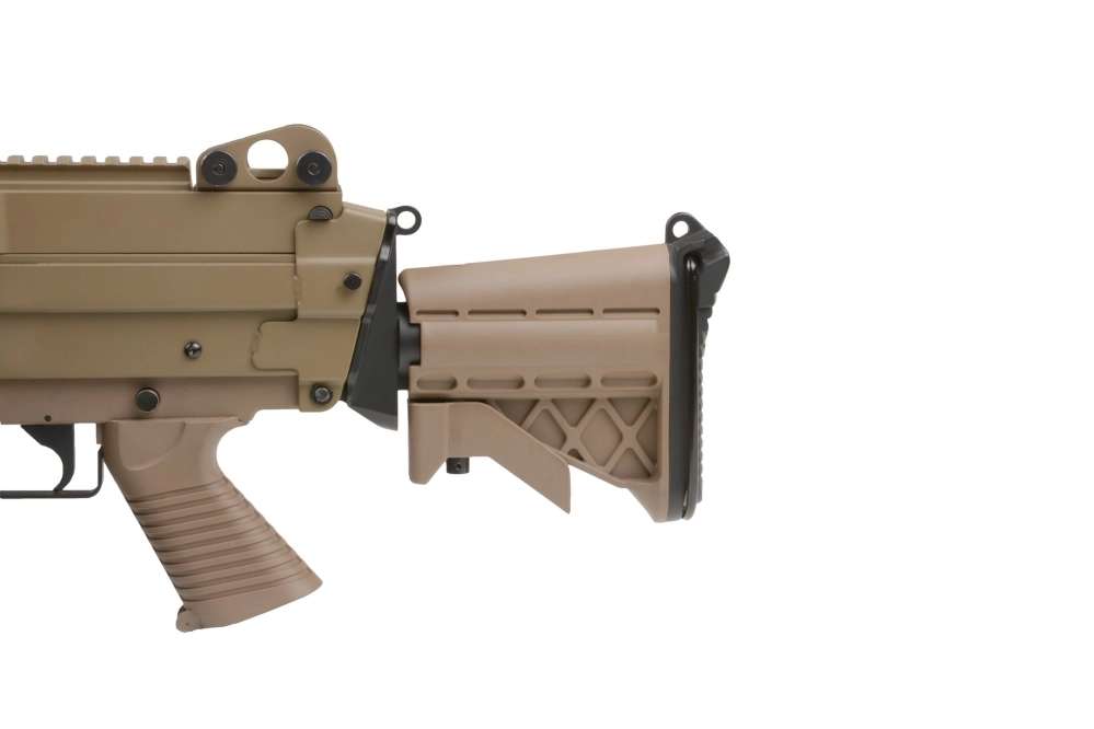 Replika karabinu maszynowego H.M.G. MK46 - tan