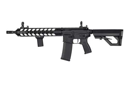 Airsoftová zbraň puškaka SA-E13-RH EDGE 2.0™ Heavy Ops Stock - černá