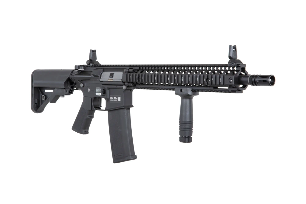 Airsoft rifle Specna Arms Daniel Defense® MK18 SA-P26 Prime™ Aster II ETU with brushless motor Black
