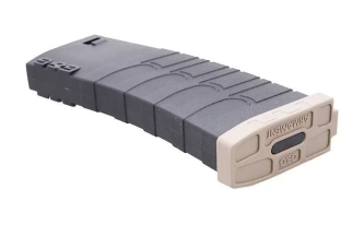 Magazynek mid-cap 120 kulek do replik typu M4/M16 - czarny / tan