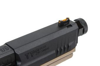 Cybergun x SAI Canik TP9 Elite Combat Green Gas Half-Tan airsoft Pistol