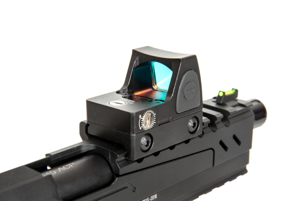 Pistola de airsoft Hi-capa 5.1 Split Slide - negro (con red dotBDS)