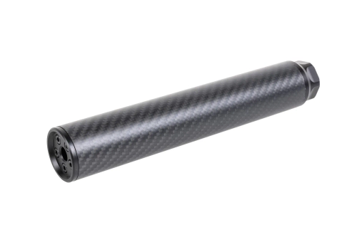 Silenciador de carbono Silred dotback Long 24mm CW