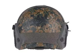 Replika hełmu Ballistic Memory Foam - Digital Woodland