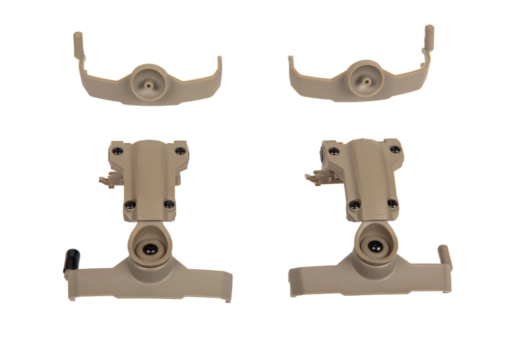 Comtac hoofdtelefoonadapter voor ARC rails (Type AMP) - Donkere aarde