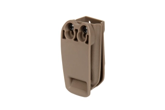 Kydex Single Pistol Magazine Carrier - Dark Earth