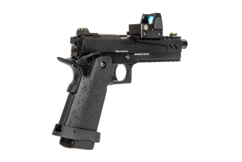 Pistola de airsoft Hi-capa 5.1 Split Slide - negro (con red dotBDS)
