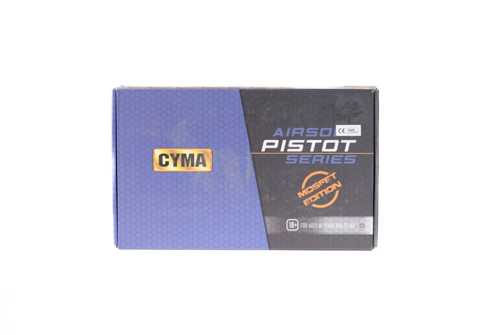 Elektrisch pistool replica CM125S MOSFET Editie - zwart (OUTLET)