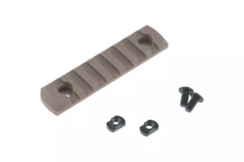 Polymer lišta M-LOK 7 slotů - Coyote Brown