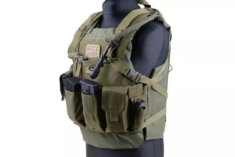 Personal Body Armor tactical vest - olive green