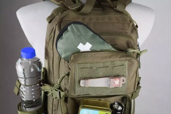 Plecak typu Assault Pack Laser-Cut USB - oliwkowy