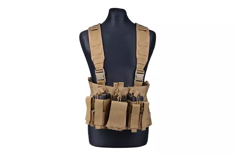 Gilet tactique Scout Chest rig - bronzé