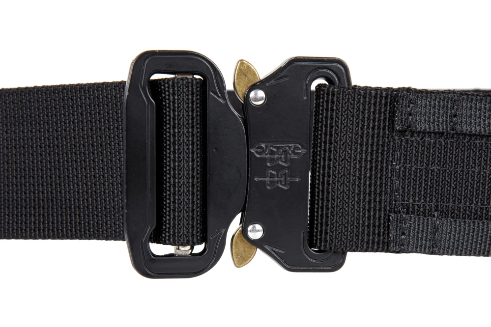 Combat Riem met gesp - Zwart