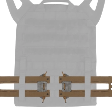 Parachute universel Wosport Lightweight Gridle QD Coyote Brown