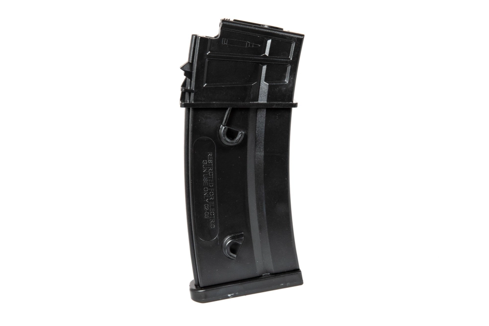 Cargador hi-cap 300 balines para réplicas G36 - negro mate