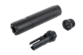 Juego de réplica de supresor de sonido con réplica de supresor de llamas HY-207