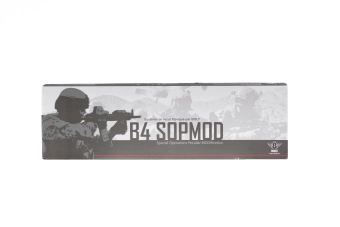 Replika karabiny B4 SOPMOD High Cycle - černá (OUTLET)