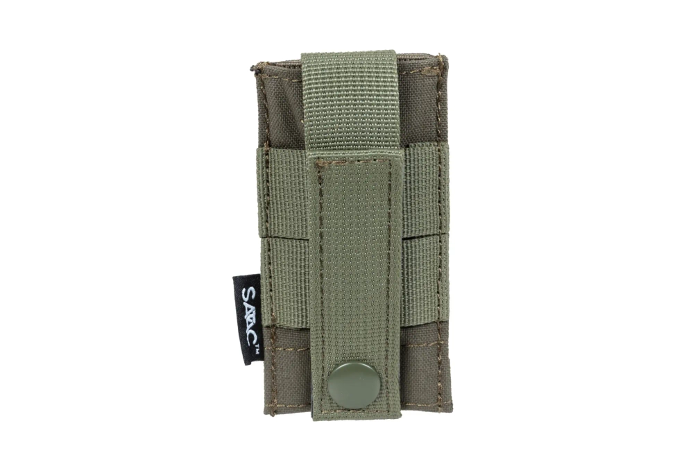 Pojedyncza ładownica typu Open Specna Arms Tactical na magazynki pistoletowe Oliwkowa
