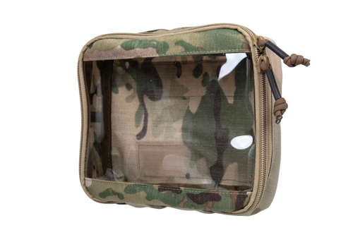Pochette à fenêtre en aluminium - Multicam
