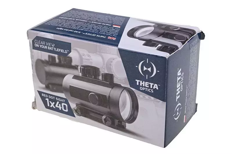Replika celownika kolimatorowego Red Dot 1x40 - czarny