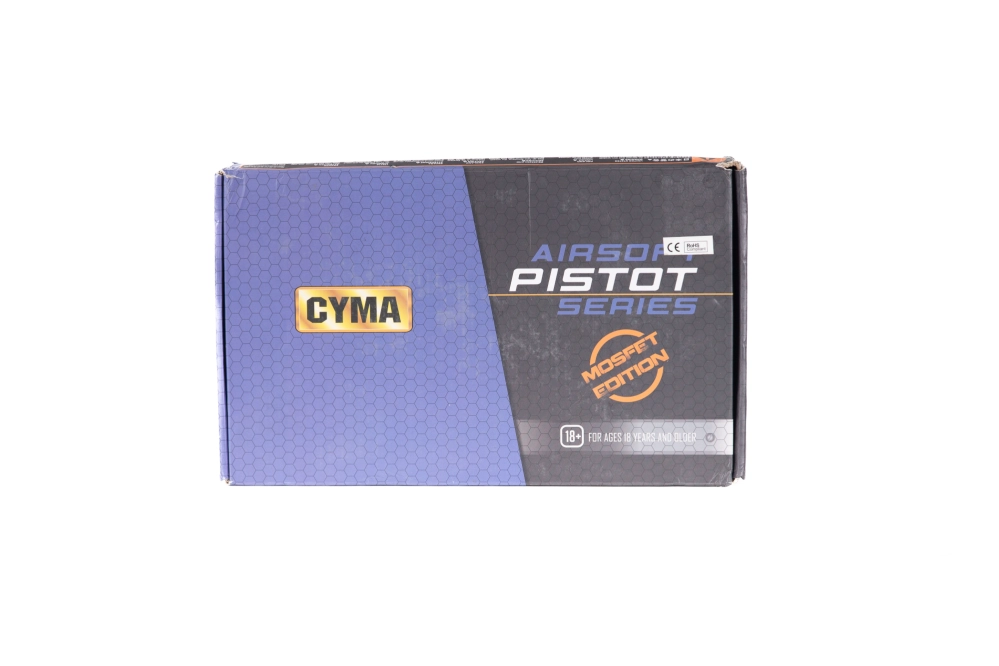 Replika pistoletu elektrycznego CM128S MOSFET Edition - czarna (OUTLET)