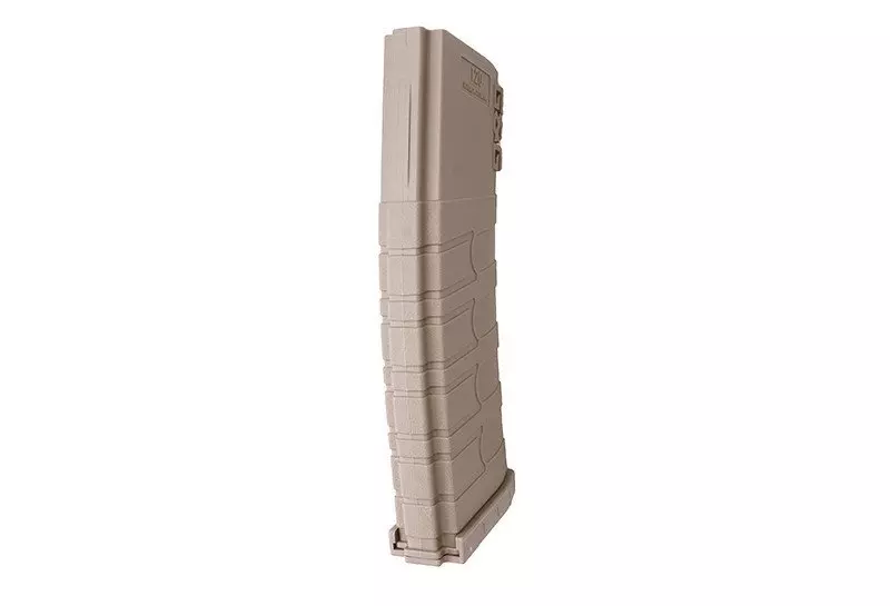 Zásobník mid-cap 120 kuliček pro zbraní typ M4/M16 - tan