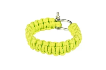 Bracelet de survie (U) - vert lime