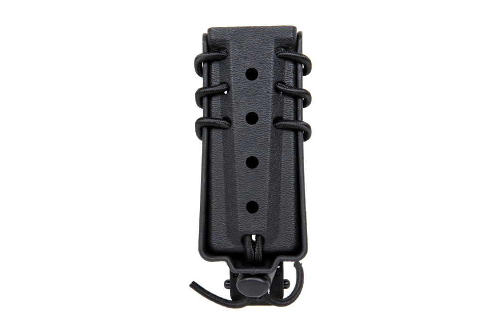 Wosport Urban Assault Long Quick Pull 9mm magazijnhouder Zwart