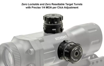 Prismatický dalekohled T4 4X32 (Circle Dot)