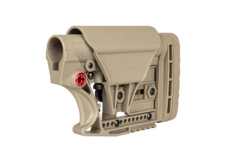 Kolba teleskopowa do replik typu M4/M16 - dark earth